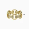 Anillo De Oro Aros Lazados Anillo De Oro Aros Lazados