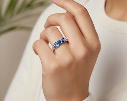 Anillo De Plata Amor De Estrellas