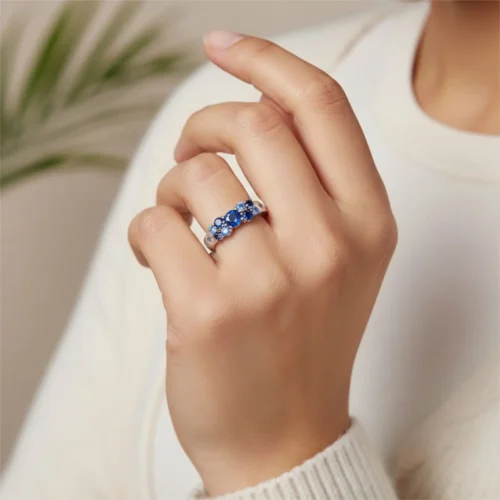 Anillo De Plata Amor De Estrellas