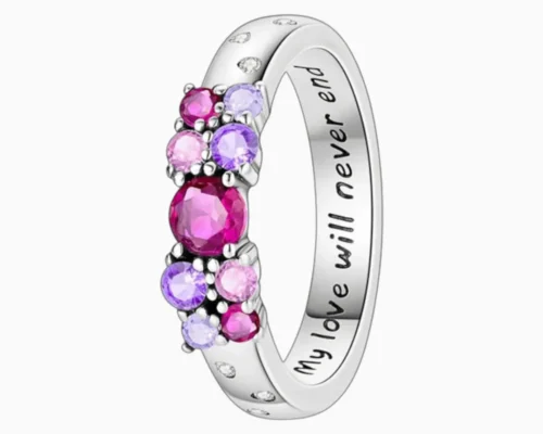 Anillo De Plata Amor Por Siempre