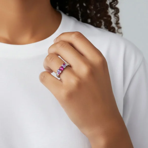 Anillo De Plata Amor Por Siempre
