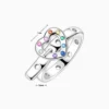 Anillo De Plata Cinturon De Corazon