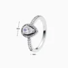 Anillo De Plata Corte Pera Chico Anillo De Plata Corte Pera Chico