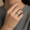 Anillo De Plata Cuerda Brillante