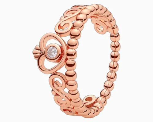 Anillo De Plata Mi Princesa Rosa