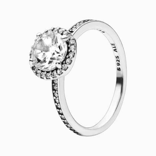 Anillo De Plata Redondo Superior