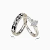 Anillo De Plata Rey y Reina Dual