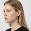 Aretes Huggies De Acero Con Picos Aretes Huggies De Acero Con Picos