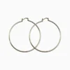 Aretes Arracadas De Oro 60mm