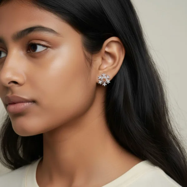 Aretes Broquel De Plata Copo Brillante Aretes Broquel De Plata Copo Brillante