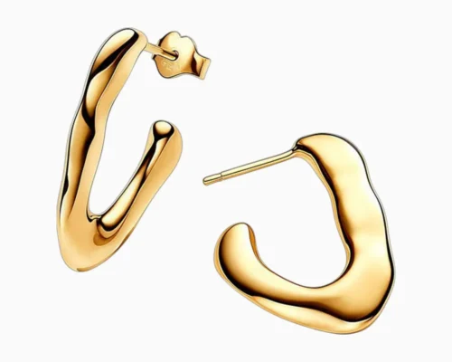 Aretes Broquel De Plata Forma Organica En V Aretes Broquel De Plata Forma Organica En V
