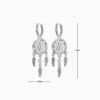 Aretes Huggies De Plata Atrapasueños Aretes Huggies De Plata Atrapasueños