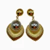 Aretes Largos De Oro Boho Dorado Aretes Largos De Oro Boho Dorado