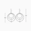 Aretes Largos De Plata Alineacion Planetaria Aretes Largos De Plata Alineacion Planetaria
