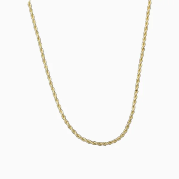 Cadena De Oro Torsal 2mm
