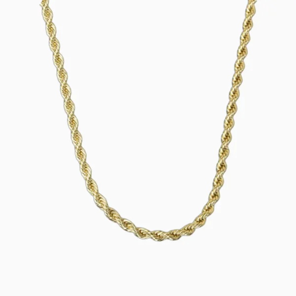 Cadena De Oro Torsal 3mm