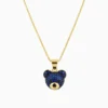 Collar De Oro Dije Cabeza De Oso
