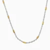 Cadena De Acero Cilindros Dorados
