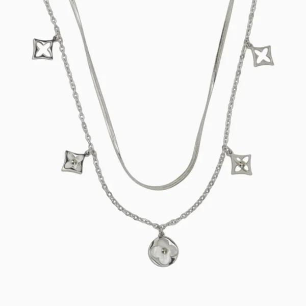 Cadena De Acero Trébol De La Suerte