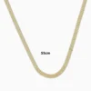 Collar De Oro Triple Riel