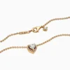 Collar De Plata Corazon Superior Dorado Collar De Plata Corazon Superior Dorado