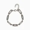 Pulsera De Acero Cadena Eslabones H