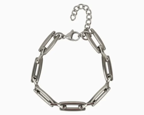 Pulsera De Acero Cadena Eslabones H