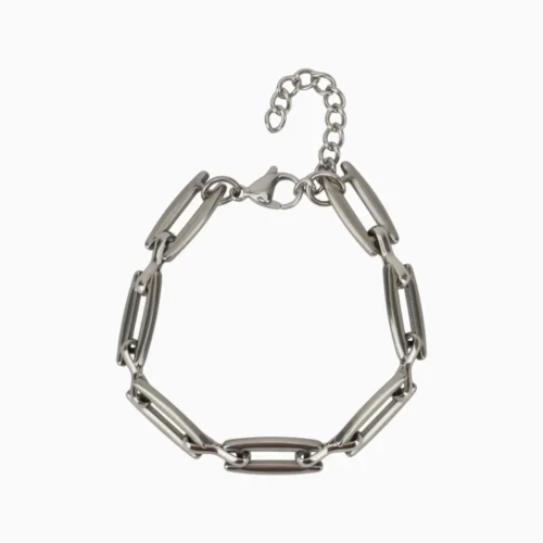 Pulsera De Acero Cadena Eslabones H