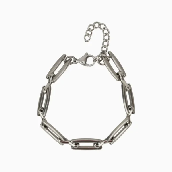 Pulsera De Acero Cadena Eslabones H