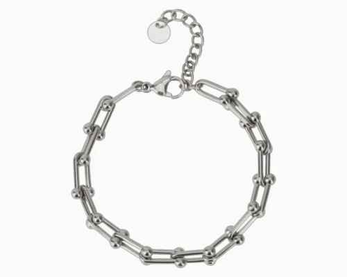 Pulsera De Acero Cadena Herradura