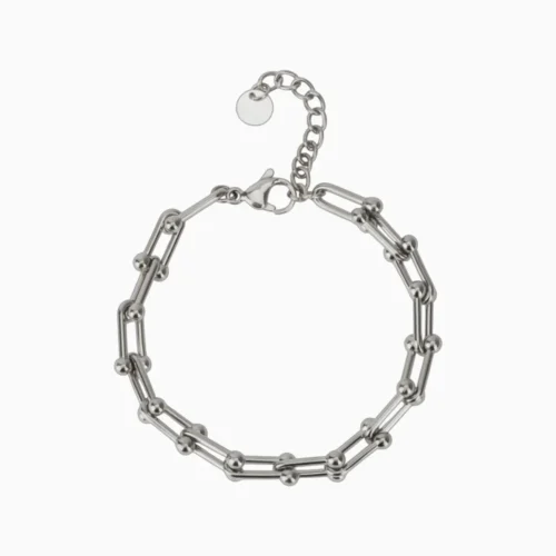 Pulsera De Acero Cadena Herradura