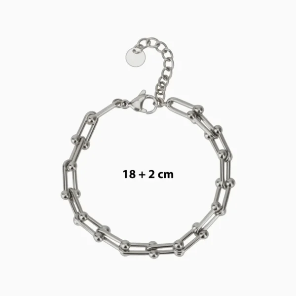 Pulsera De Acero Cadena Herradura
