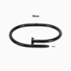 Pulsera De Acero Clavo Negro