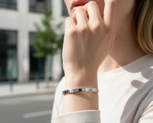 Pulsera De Acero Forever Love