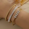 Pulsera De Acero Hebilla Brillante