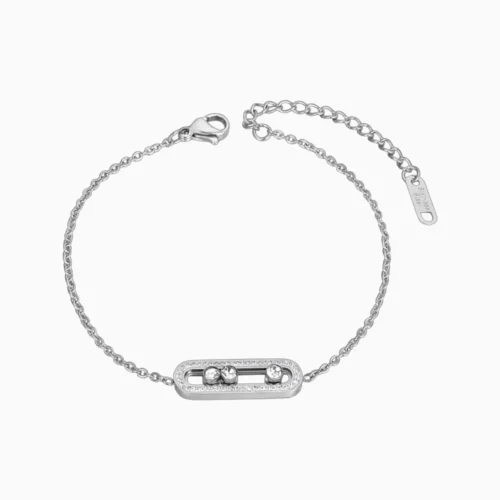 Pulsera De Acero Movimiento Cincel