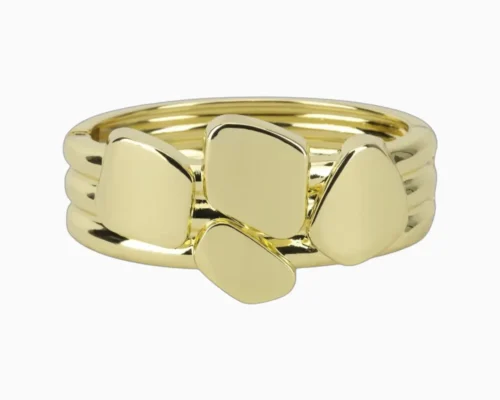 Pulsera De Oro Diseño Dorado