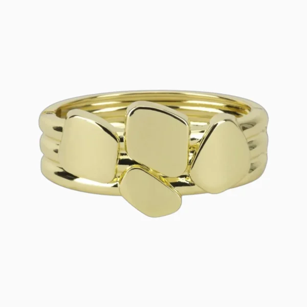 Pulsera De Oro Diseño Dorado