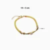 Pulsera De Oro Ojo Brillante Pulsera De Oro Ojo Brillante