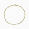 Pulsera De Oro Placa Con Estrella