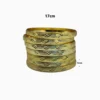 Pulsera De Oro Semanario 6mm