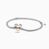 Pulsera De Plata 100 Aniversario Disney