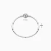 Pulsera De Plata Charms Pertenecemos Juntos