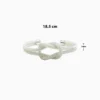 Pulsera De Plata Cuerda Brillante Pulsera De Plata Cuerda Brillante