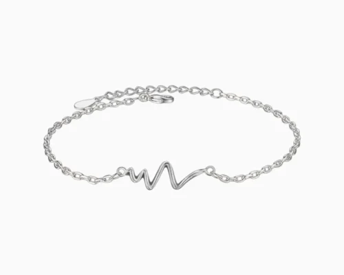 Pulsera De Plata Pulso Liso