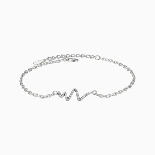 Pulsera De Plata Pulso Liso