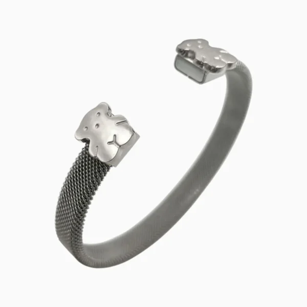 Pulsera De Acero Oso Malla